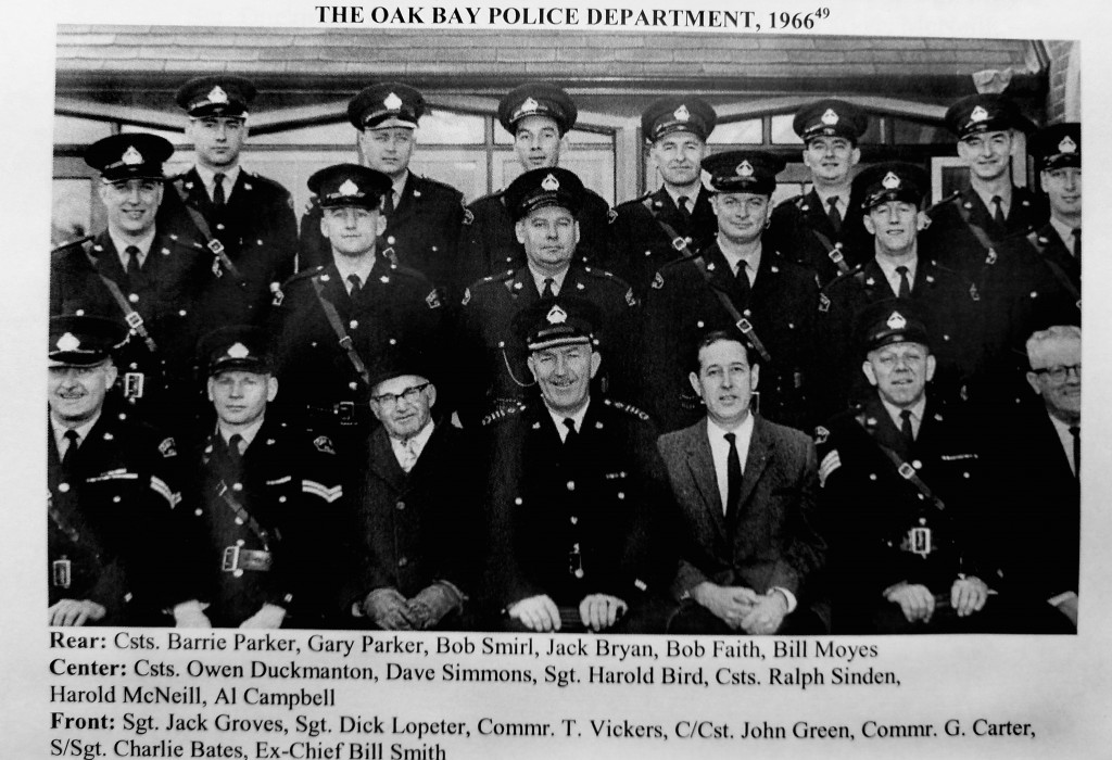 Oak Bay Police 1966