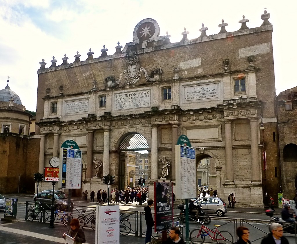 Peoples Square in Rome