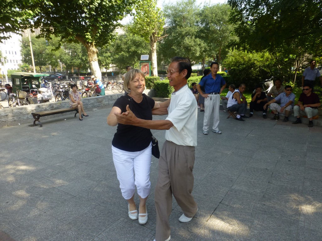 Dancing in Park