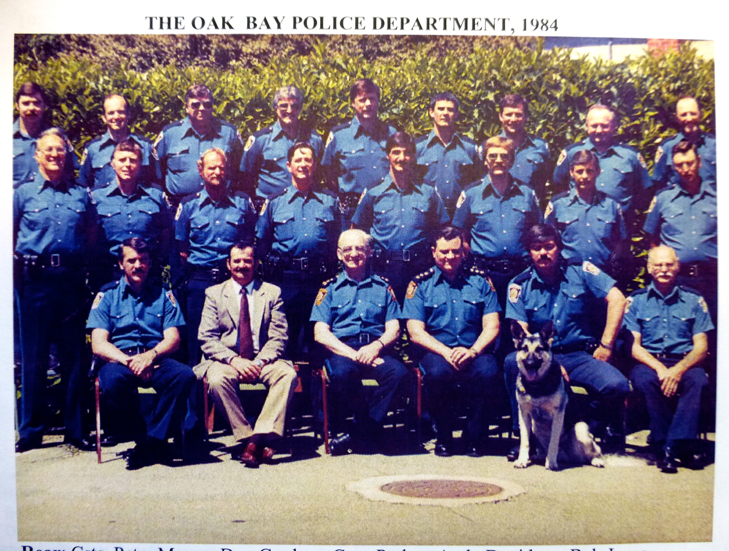 Oak Bay Police 1984
