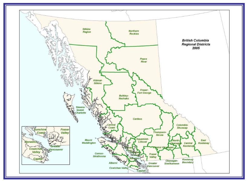BC Regional Districts