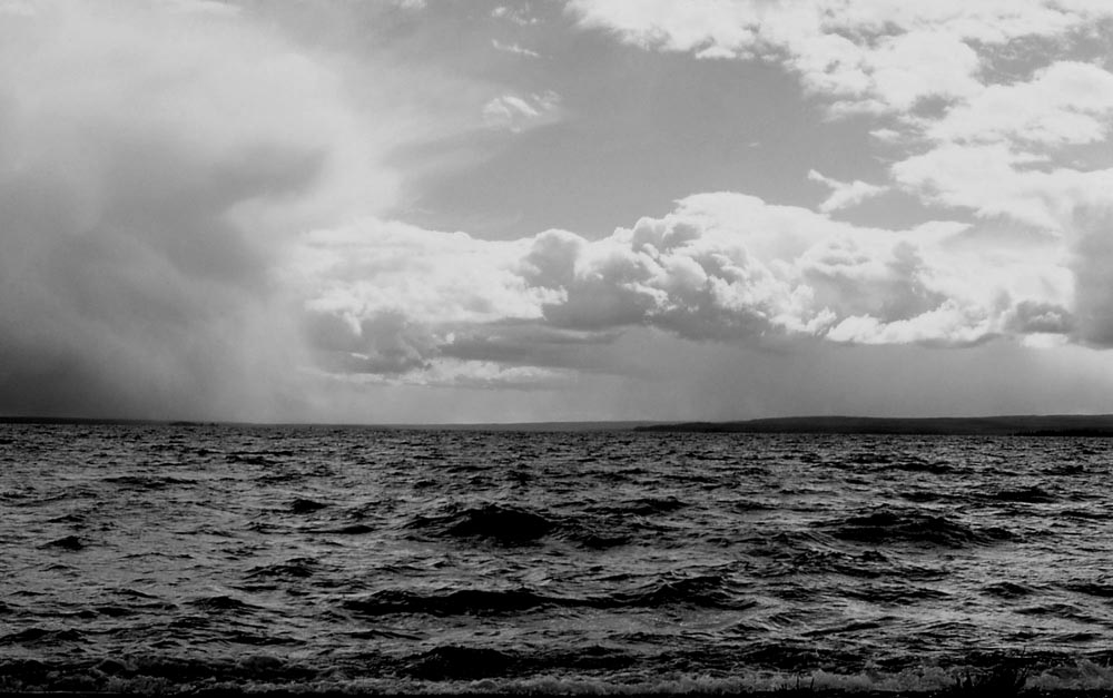 Line Squal moving in over water